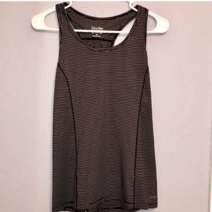 NWOT Calvin Klein Performance Striped Tank